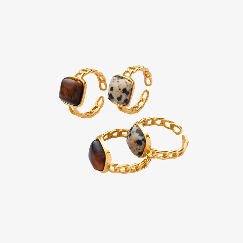 Raw Gemstone Ring, image 2