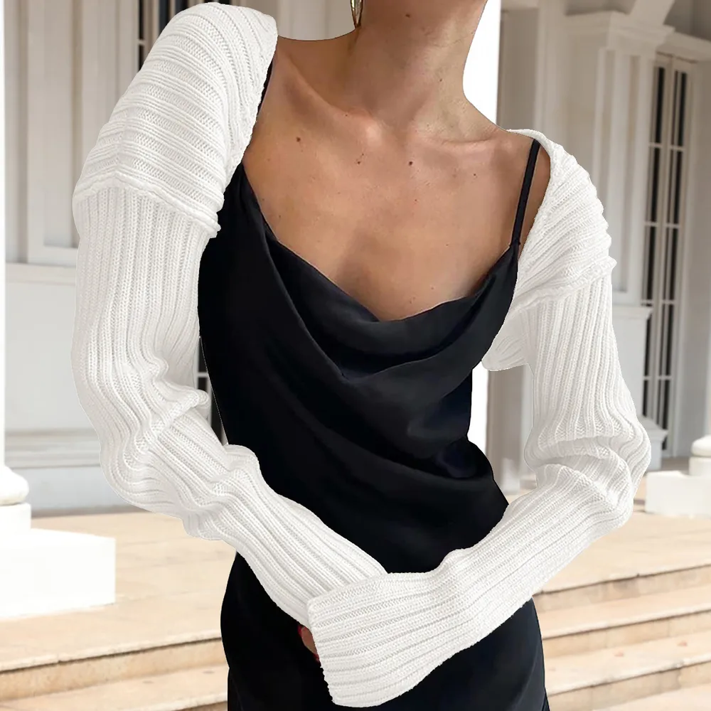 Long Sleeve Knit Bolero, image 2