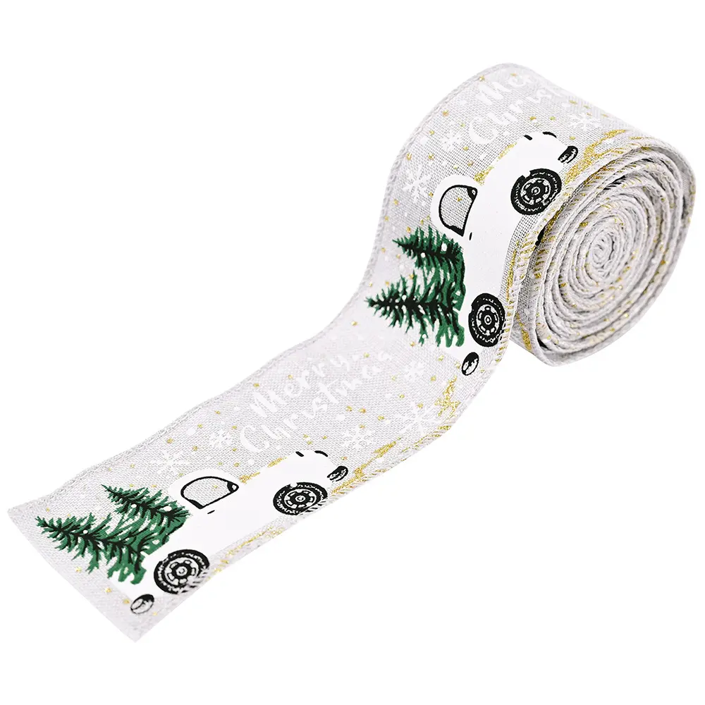 Car & Christmas Tree Ribbon, image 9