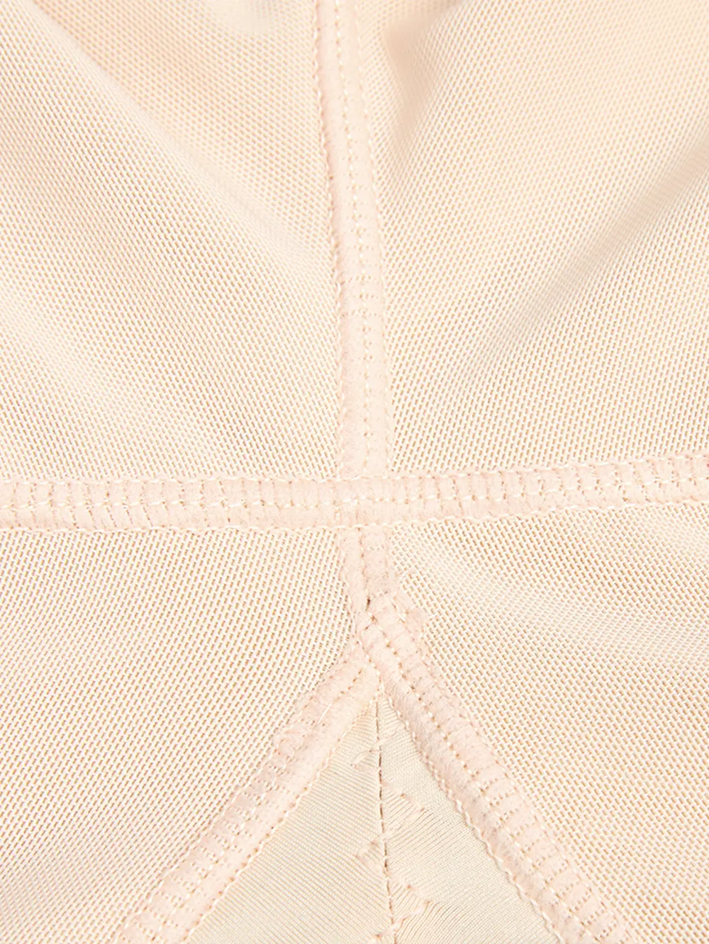 Full Size Zip Up Lace Detail Long Sleeve Shapewear, image 9