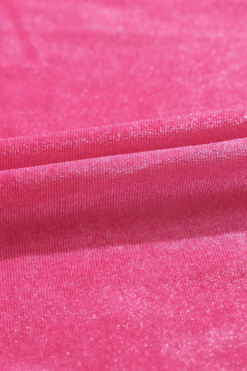 Smocked Round Neck Long Sleeve Dress, image 6