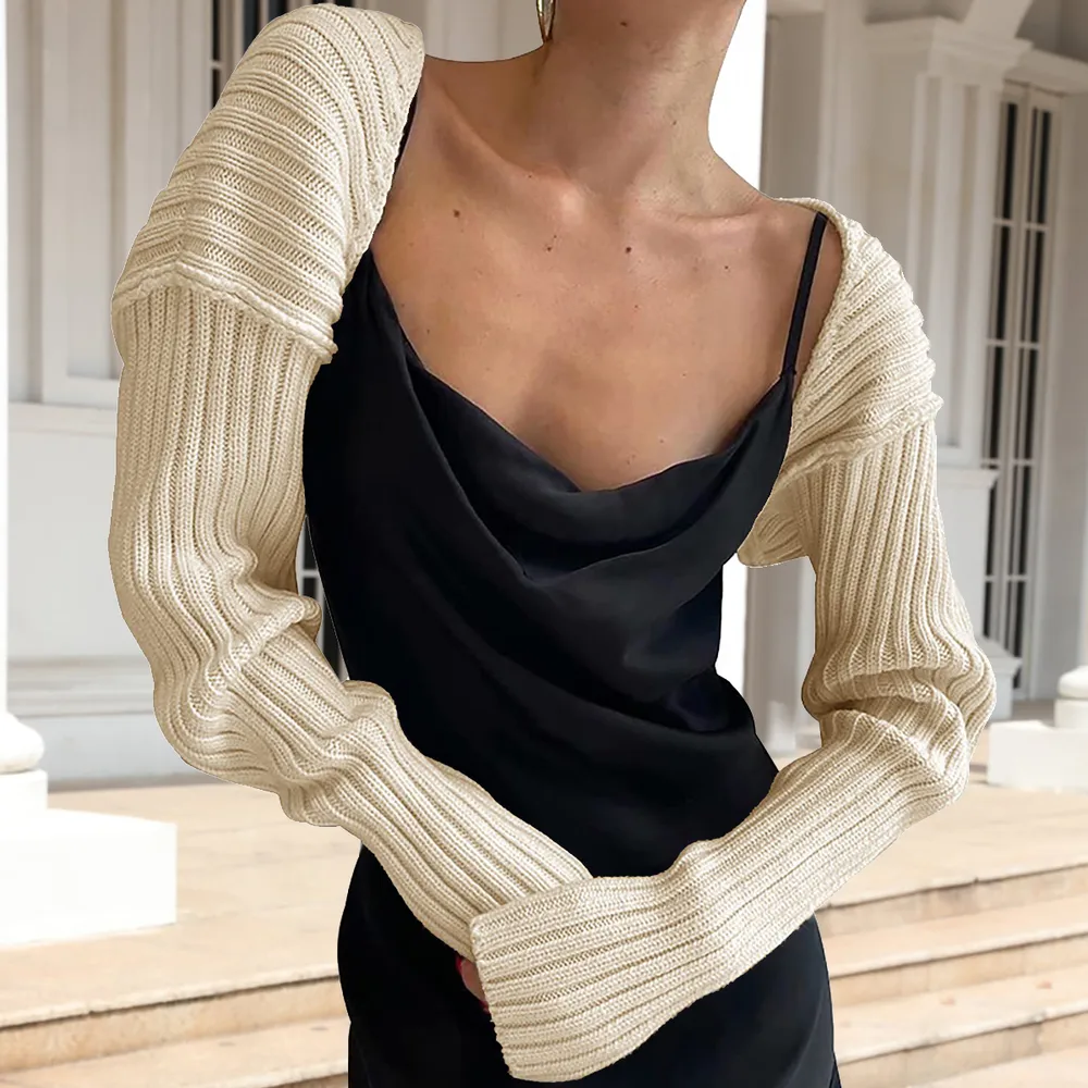 Long Sleeve Knit Bolero, image 2