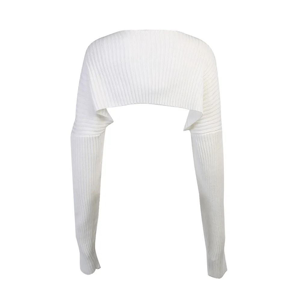 Long Sleeve Knit Bolero, image 3