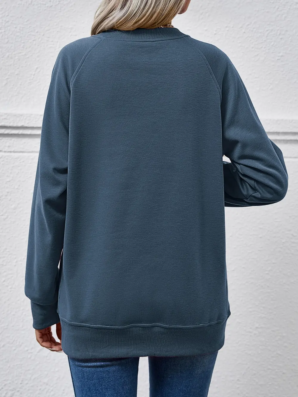 Round Neck Long Sleeve Sweatshirt, image 27