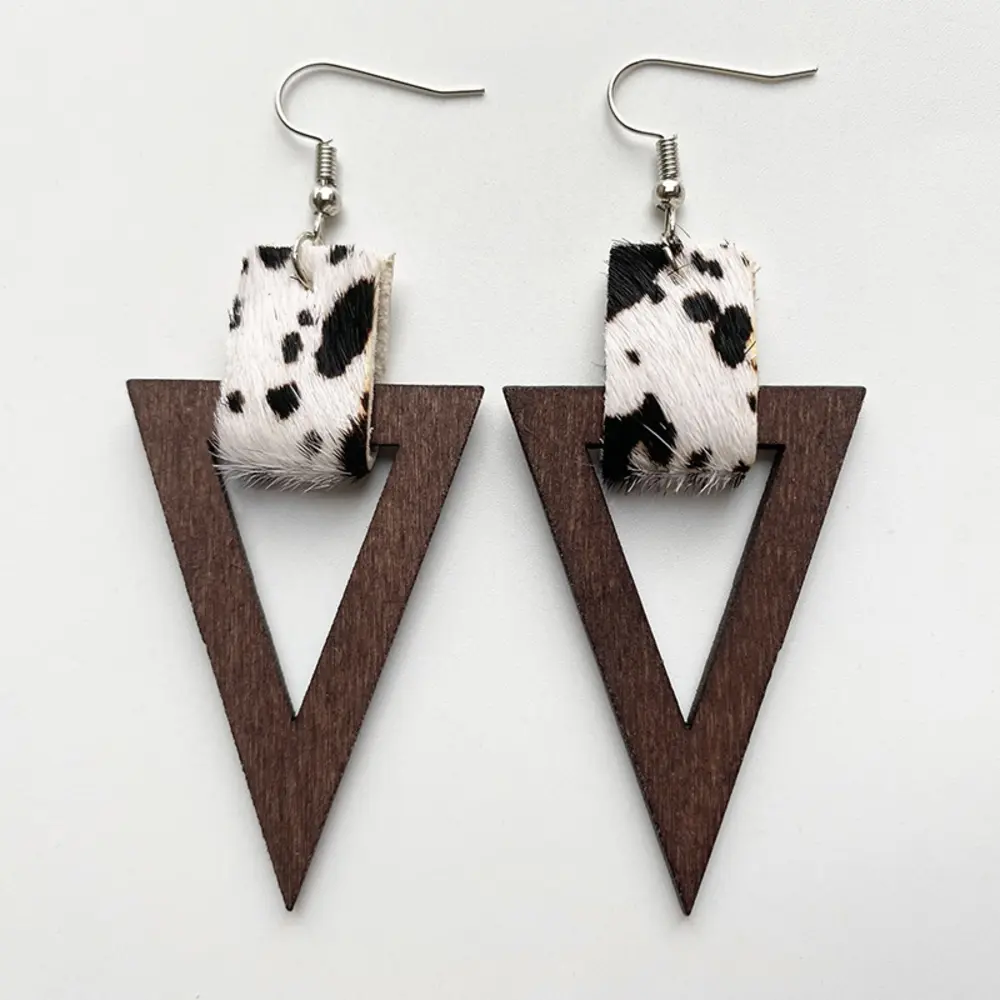 Geometric Drop Earrings, image 9