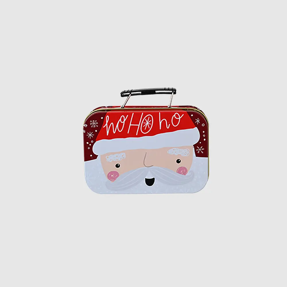 Random 1-Piece Christmas Tinplate Box, image 5