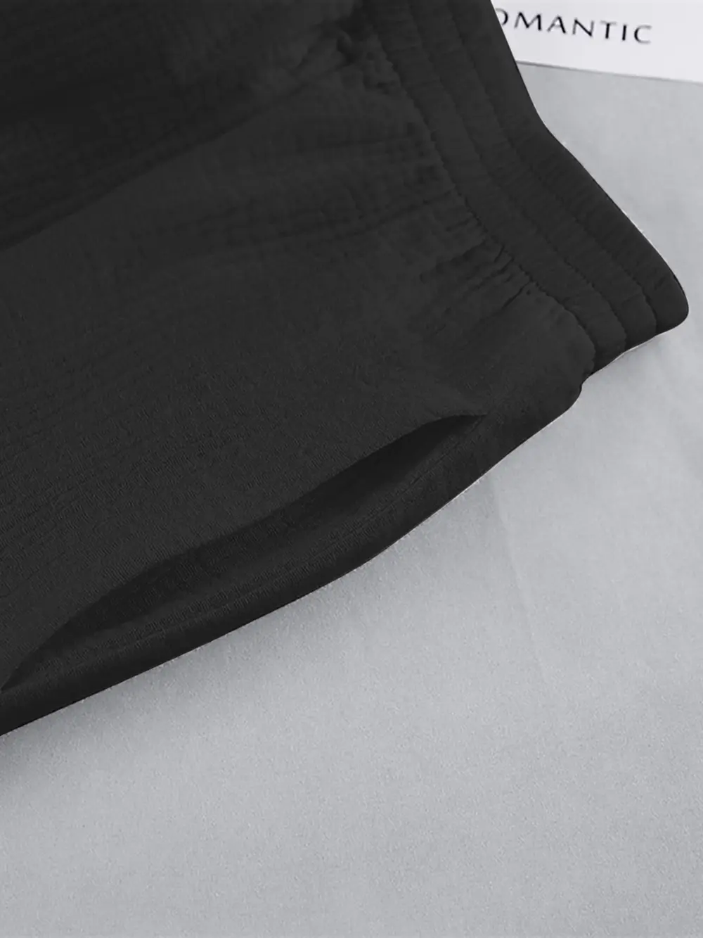 Texture Button Up Long Sleeve Shirt and Pants Set, image 11