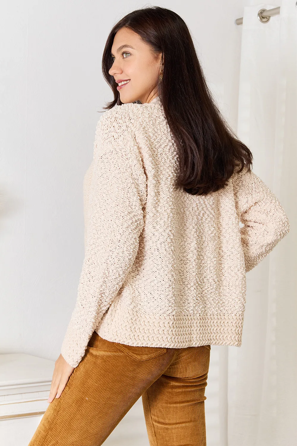 Open Front Long Sleeve Cardigan, image 6