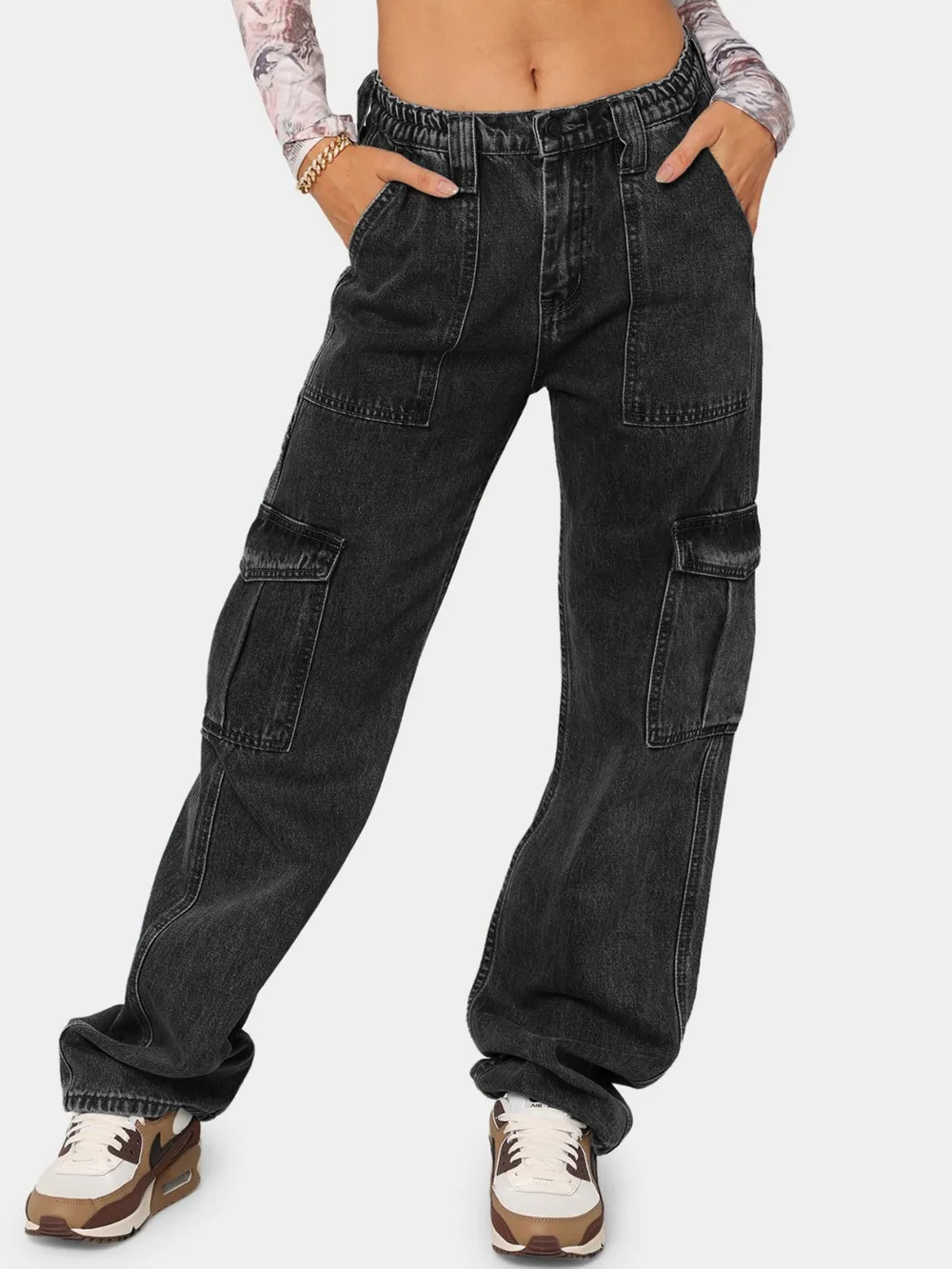 Straight Jeans with Pockets, image 17