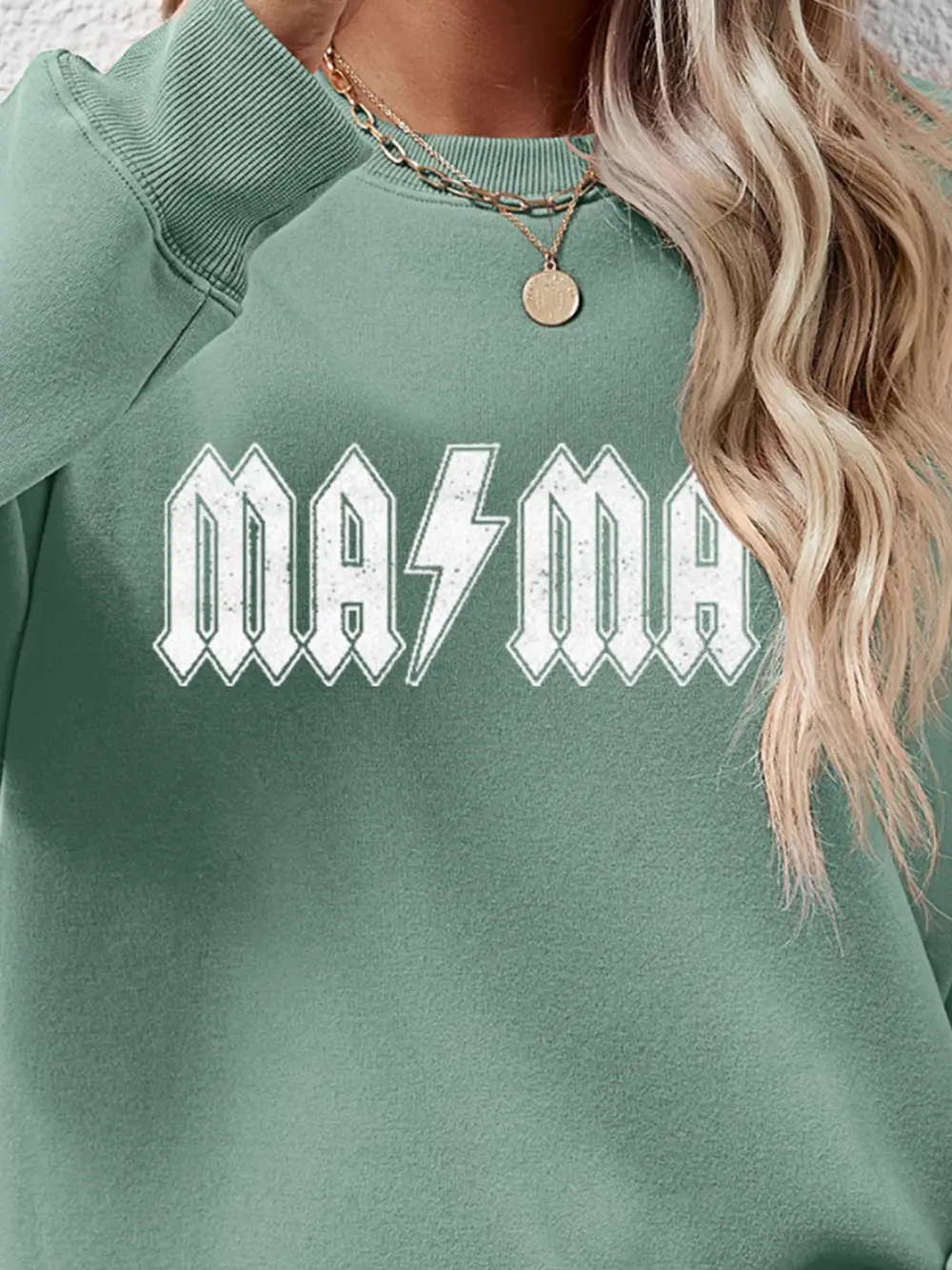 Letter Graphic Dropped Shoulder Sweatshirt, image 17