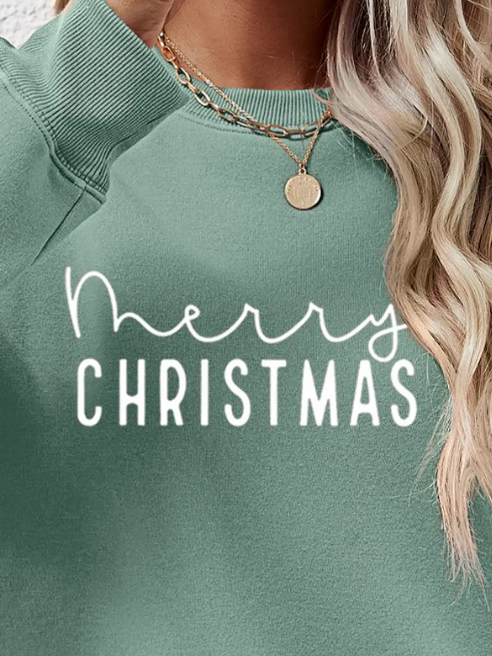 MERRY CHRISTMAS Dropped Shoulder Sweatshirt, image 18