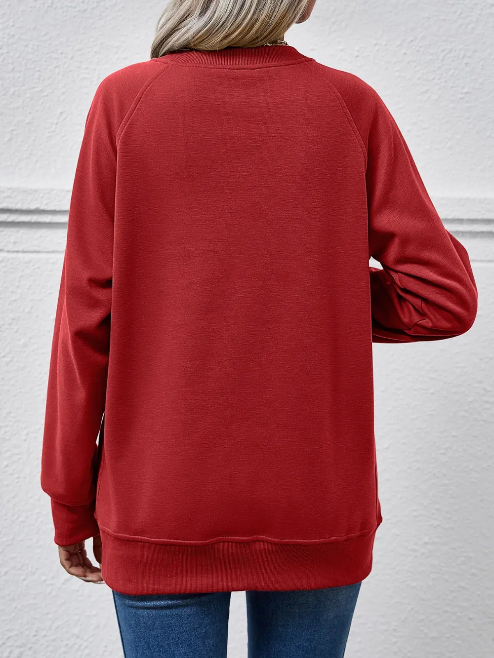 Round Neck Long Sleeve Sweatshirt, image 3