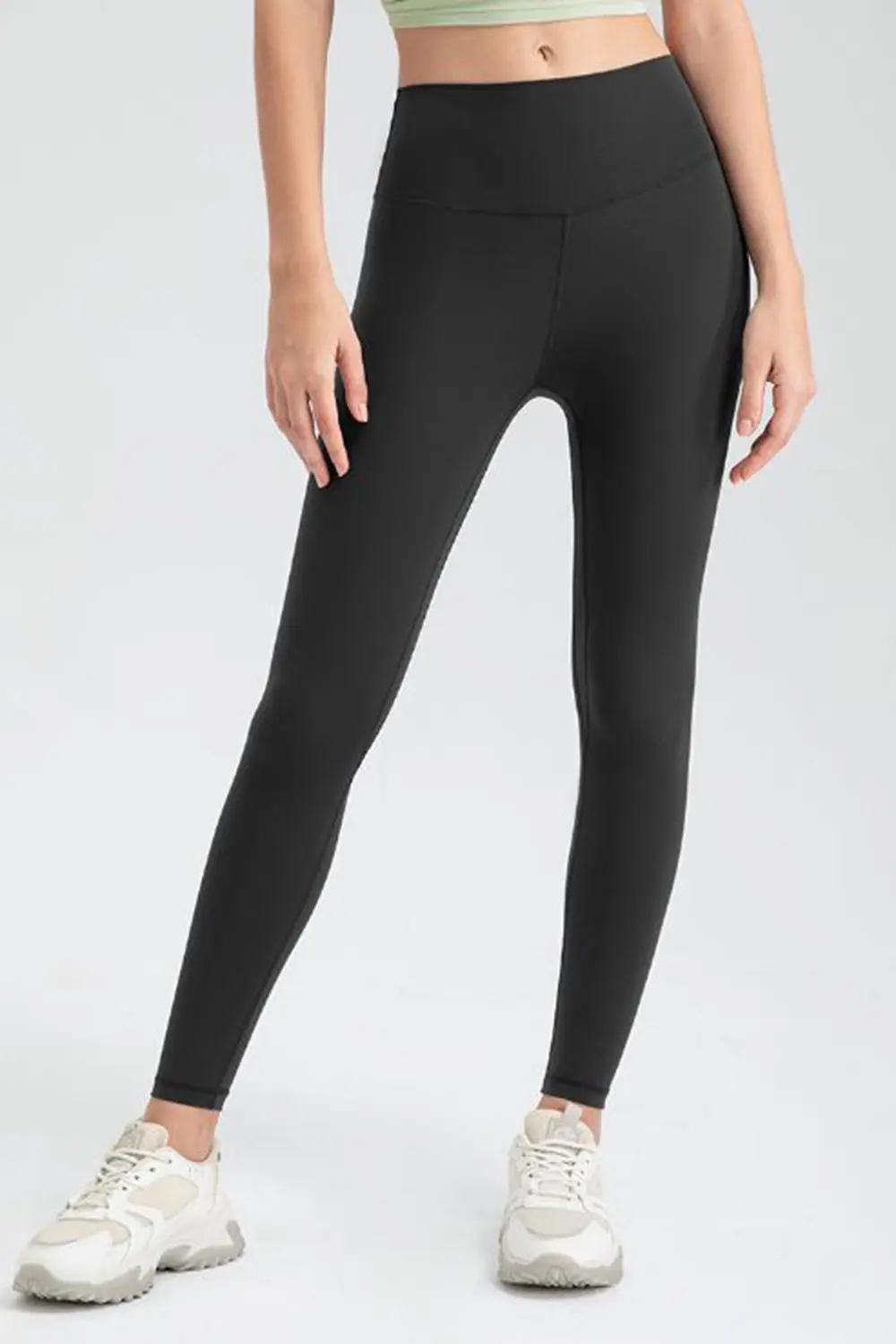 Wide Waistband Slim Fit Active Leggings, image 11
