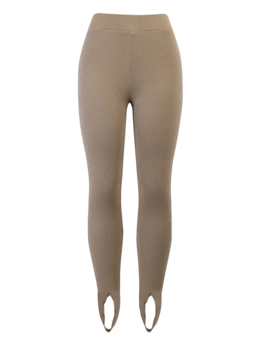 Ribbed Mid Waist Leggings, image 5