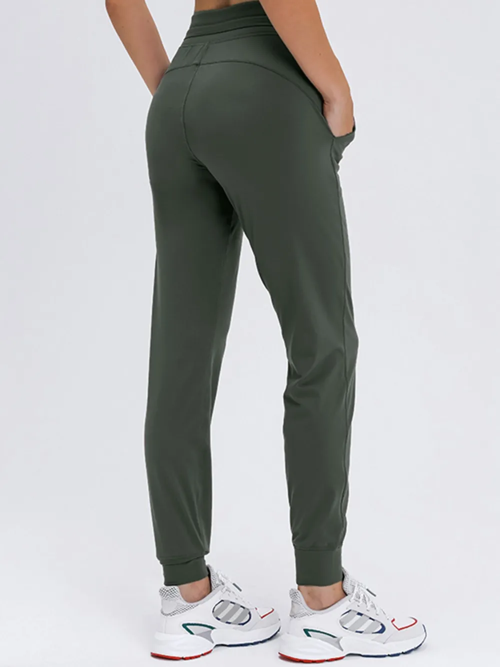 Tied Joggers with Pockets, image 5