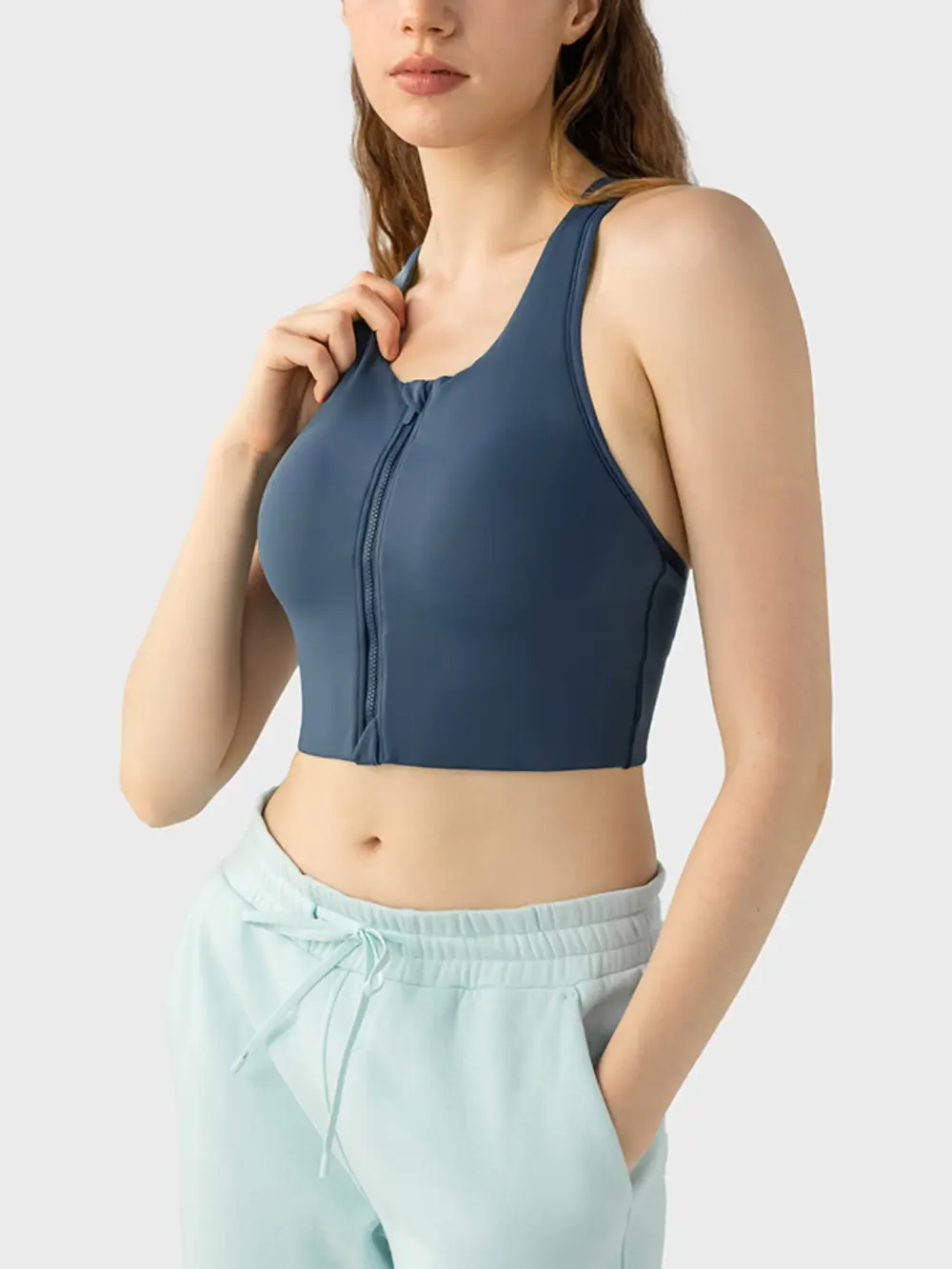 Wide Strap Sport Bra, image 7