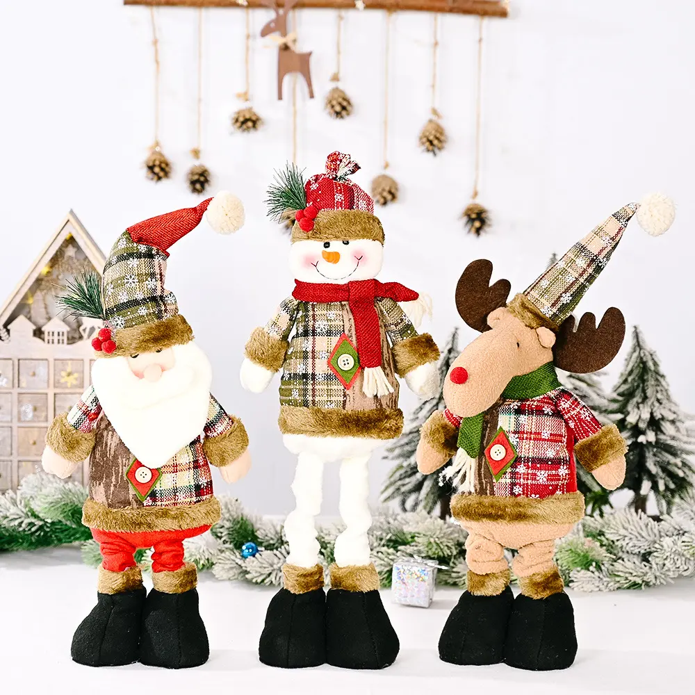 Christmas Telescopic Leg Doll, image 2