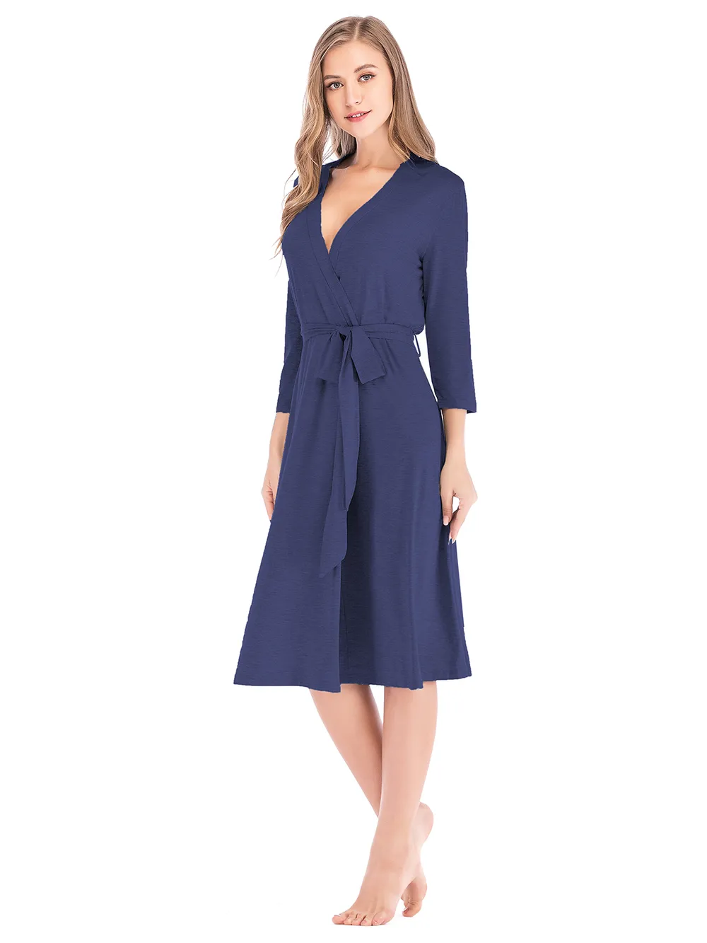 Plunge Tie Front Night Dress, image 10