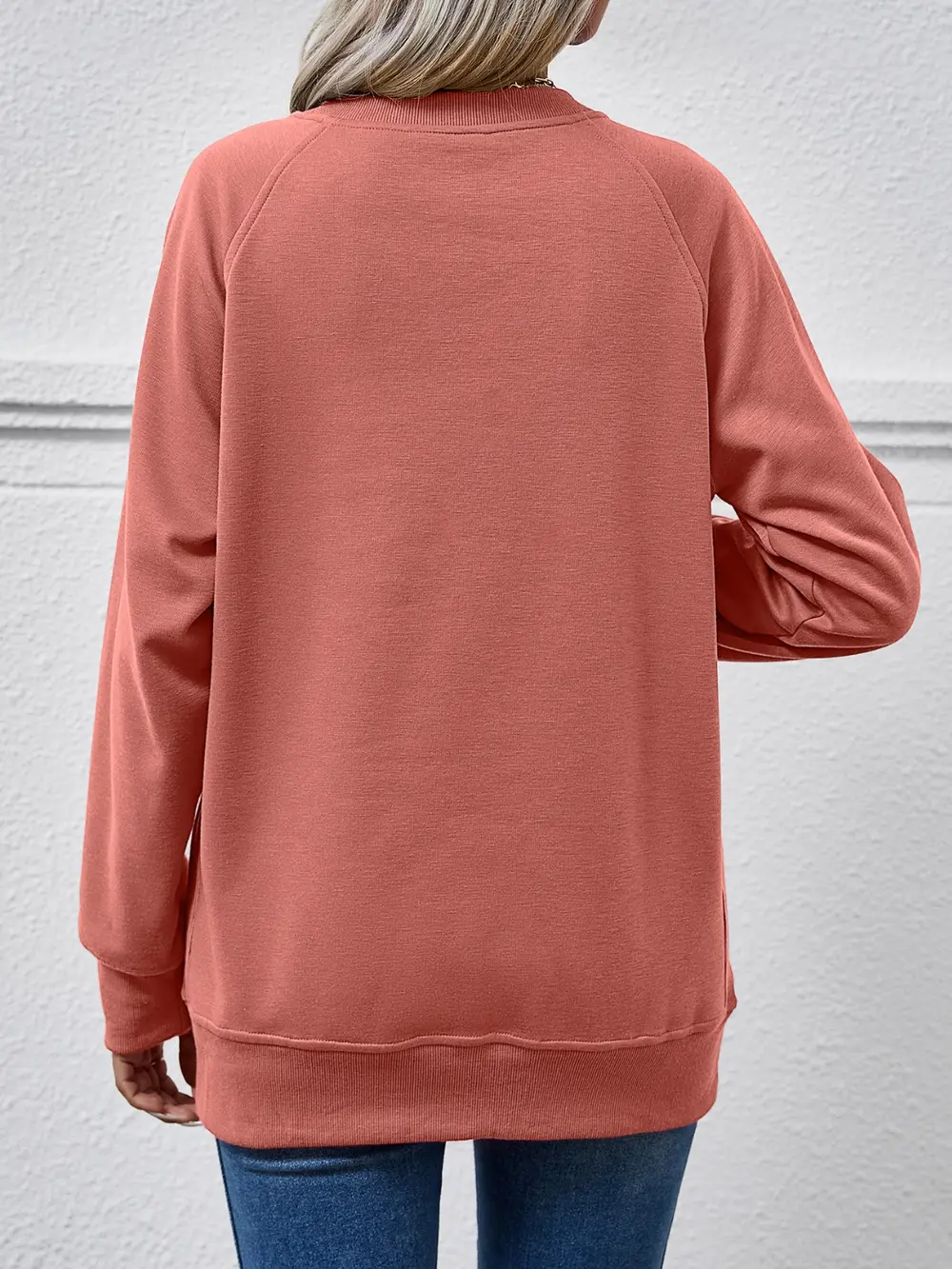 Round Neck Long Sleeve Sweatshirt, image 24