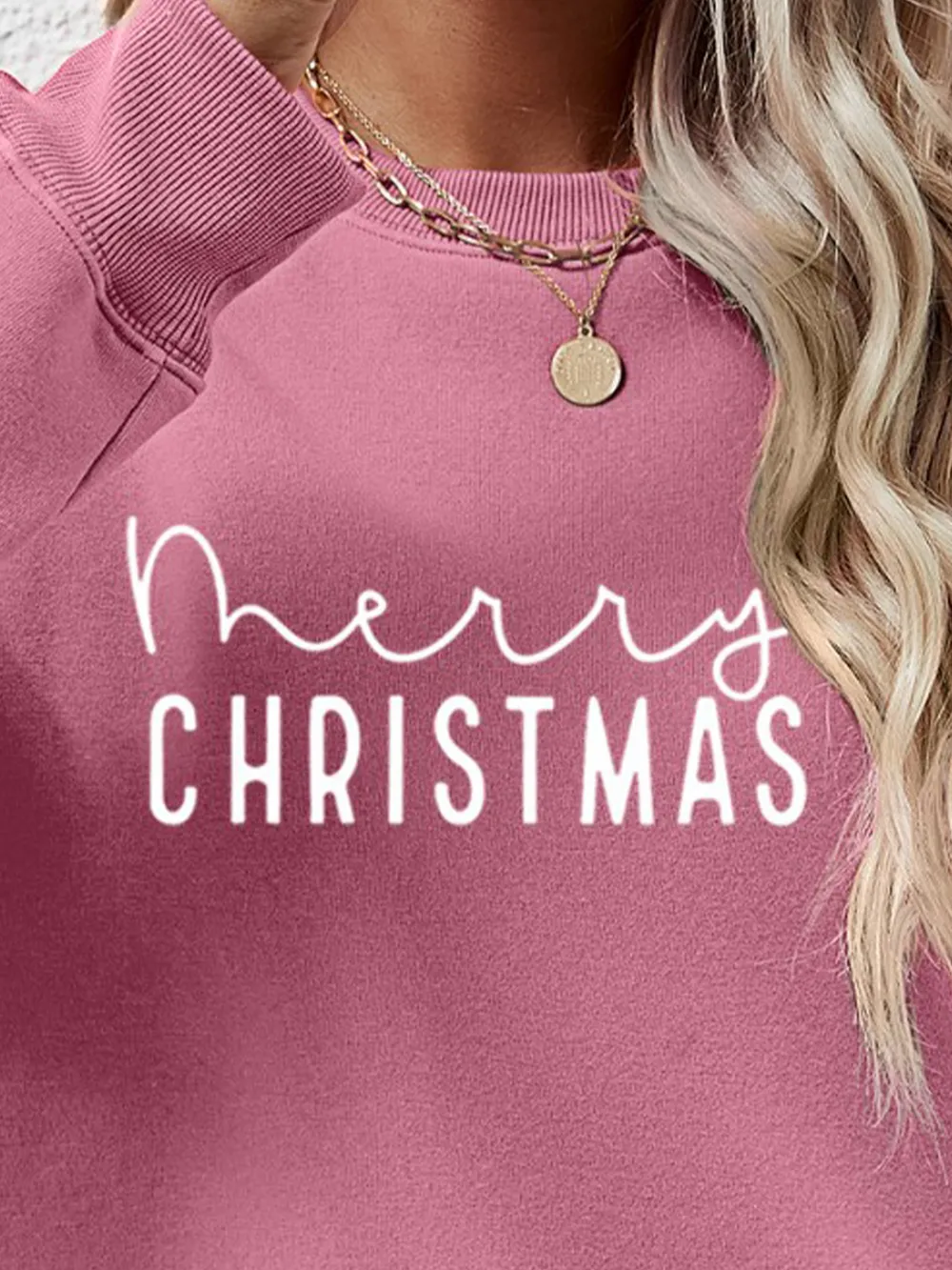 MERRY CHRISTMAS Dropped Shoulder Sweatshirt, image 12