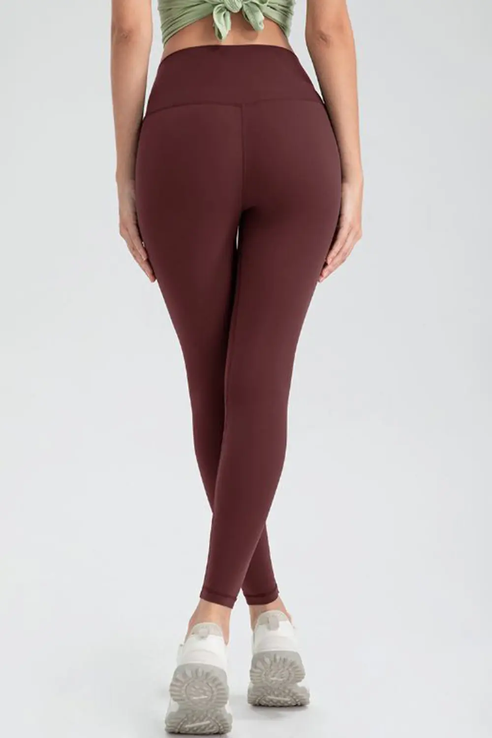Wide Waistband Slim Fit Active Leggings, image 24
