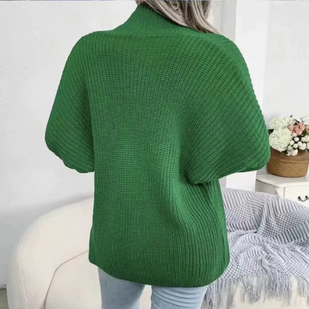 Open Front Lantern Sleeve Cardigan, image 5