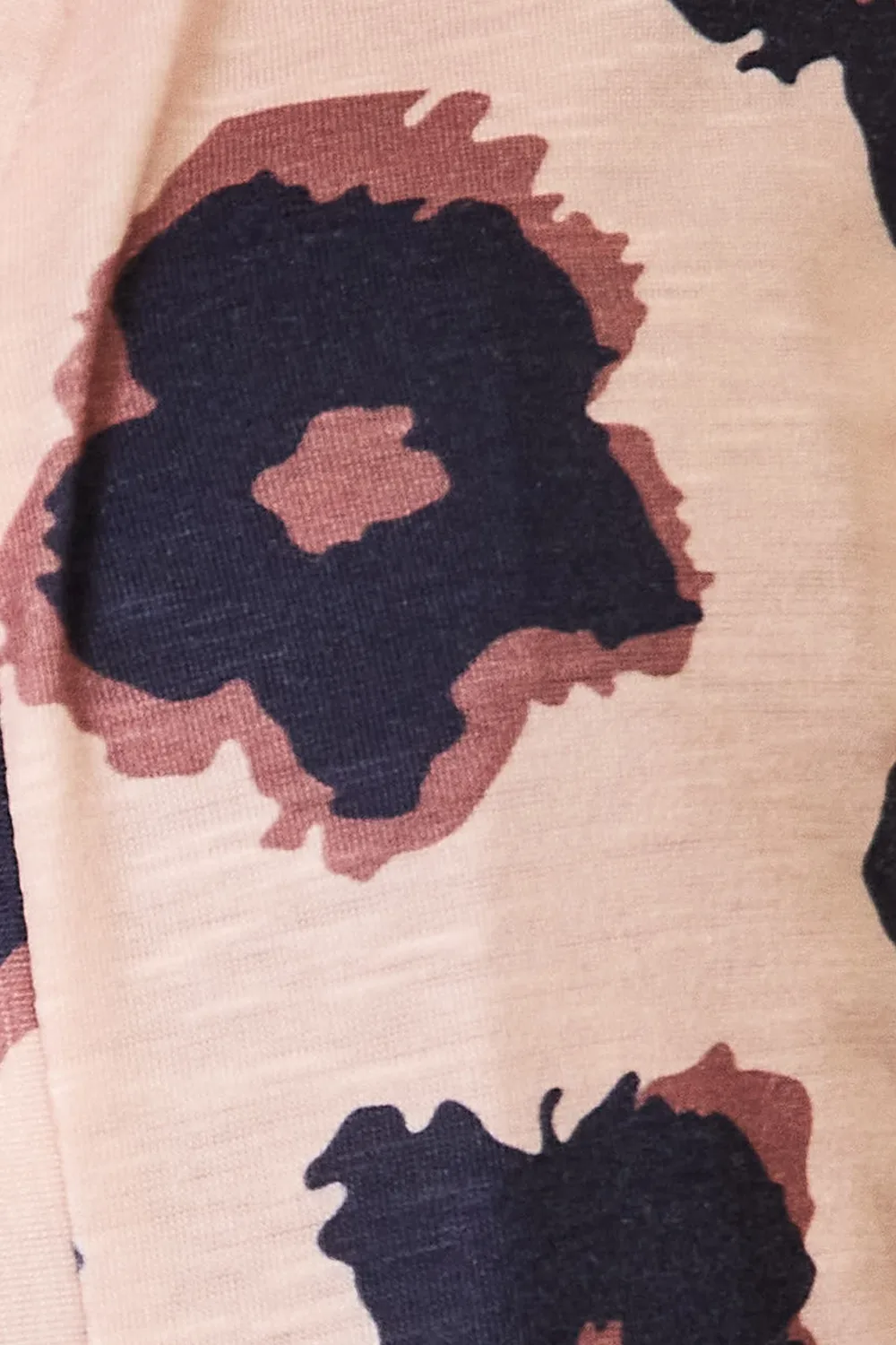 Printed Button Front Longline Cardigan, image 2