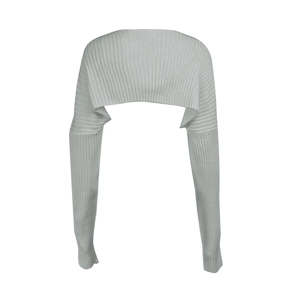 Long Sleeve Knit Bolero, image 8