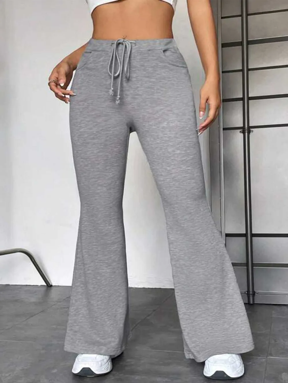 Drawstring Sweatpants with Pockets, image 5