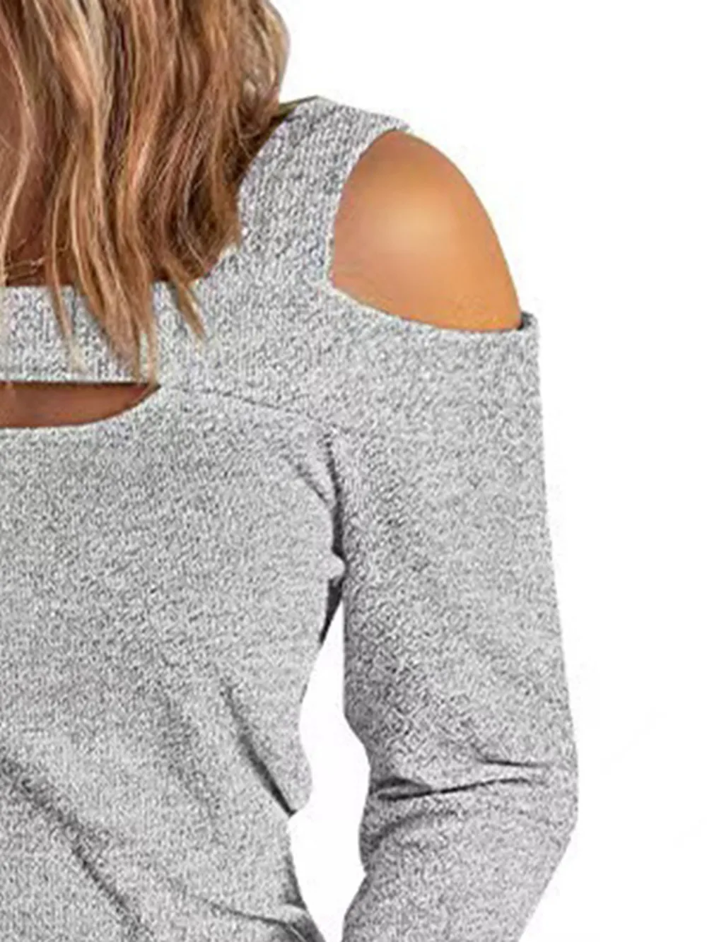 Full Size Cutout Cold Shoulder Blouse, image 14