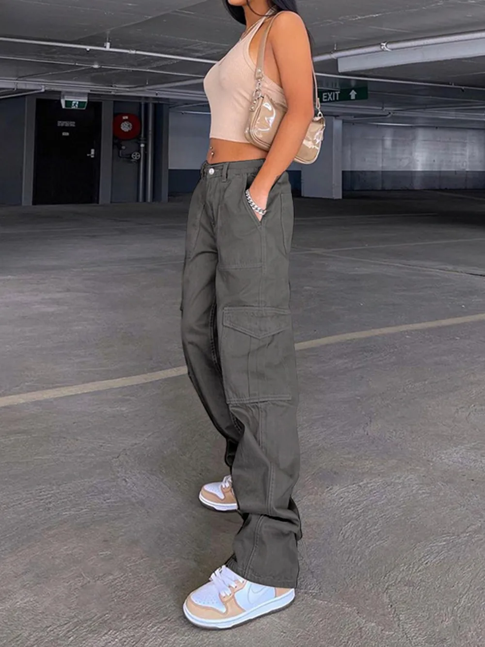 Straight Jeans with Pockets, image 22