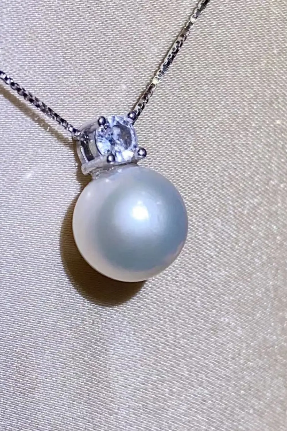 Freshwater Pearl 925 Sterling Silver Necklace, image 4