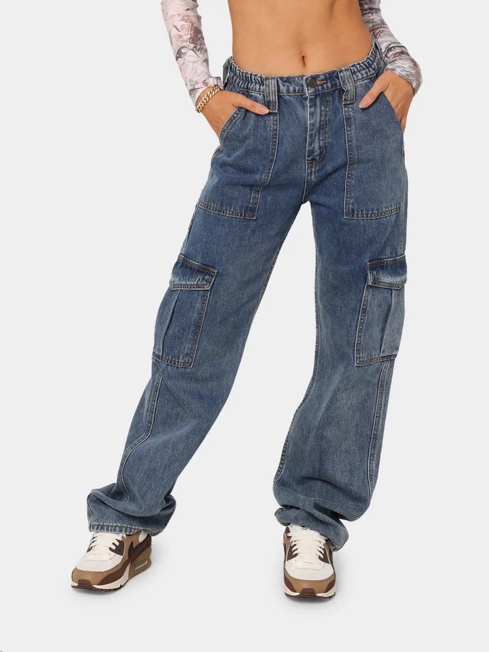 Straight Jeans with Pockets, image 24