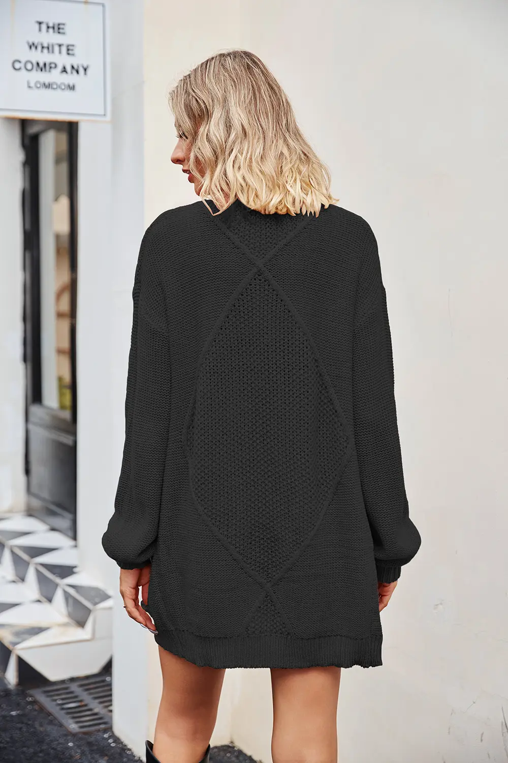 Open Front Cardigan with Pockets, image 13