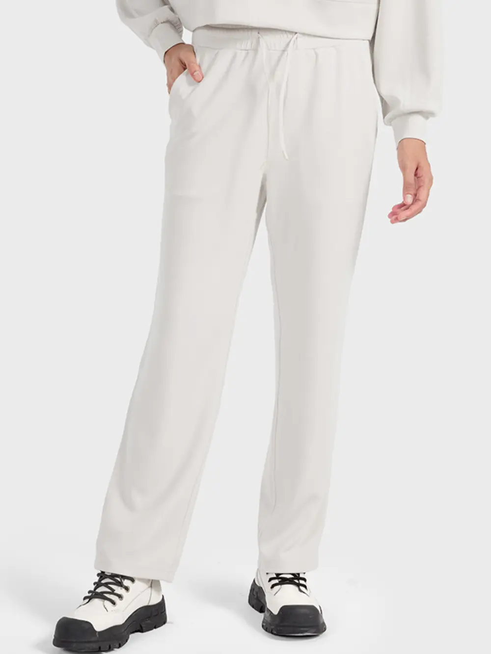 Drawstring Pocketed Sport Pants, image 8