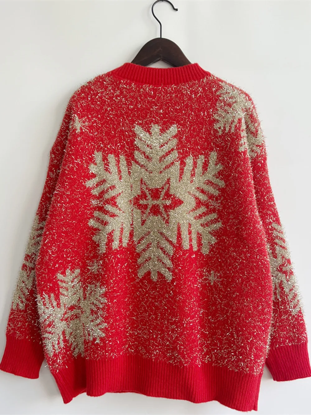 Christmas Element Round Neck Sweater, image 7