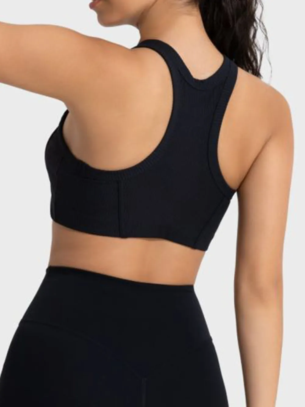 Wide Strap Cropped Sport Tank, image 13