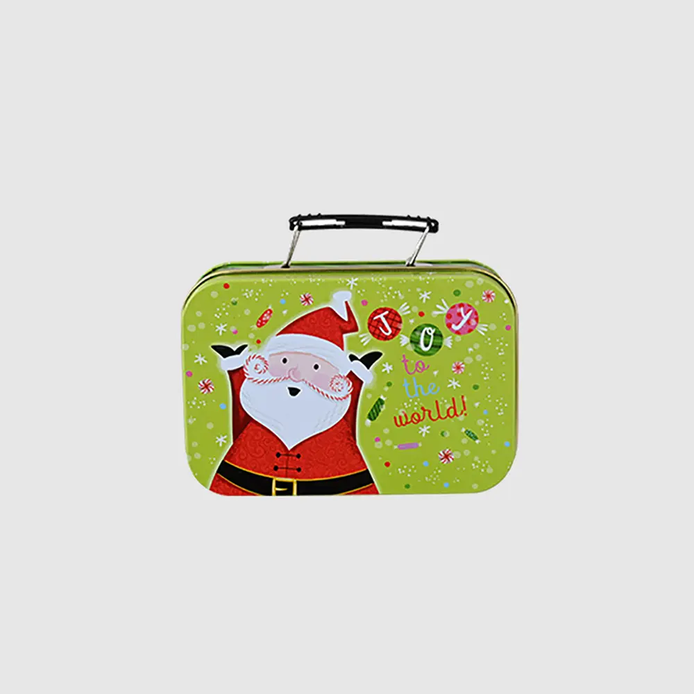 Random 1-Piece Christmas Tinplate Box, image 6