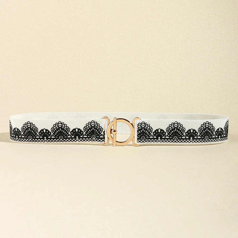 Toggle Clasp Elastic Belt, image 9
