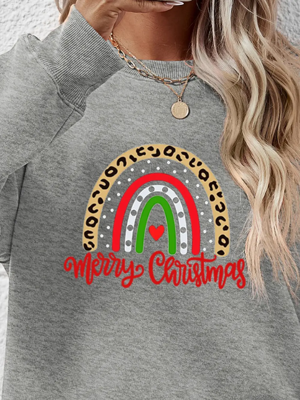 MERRY CHRISTMAS Graphic Sweatshirt, image 6