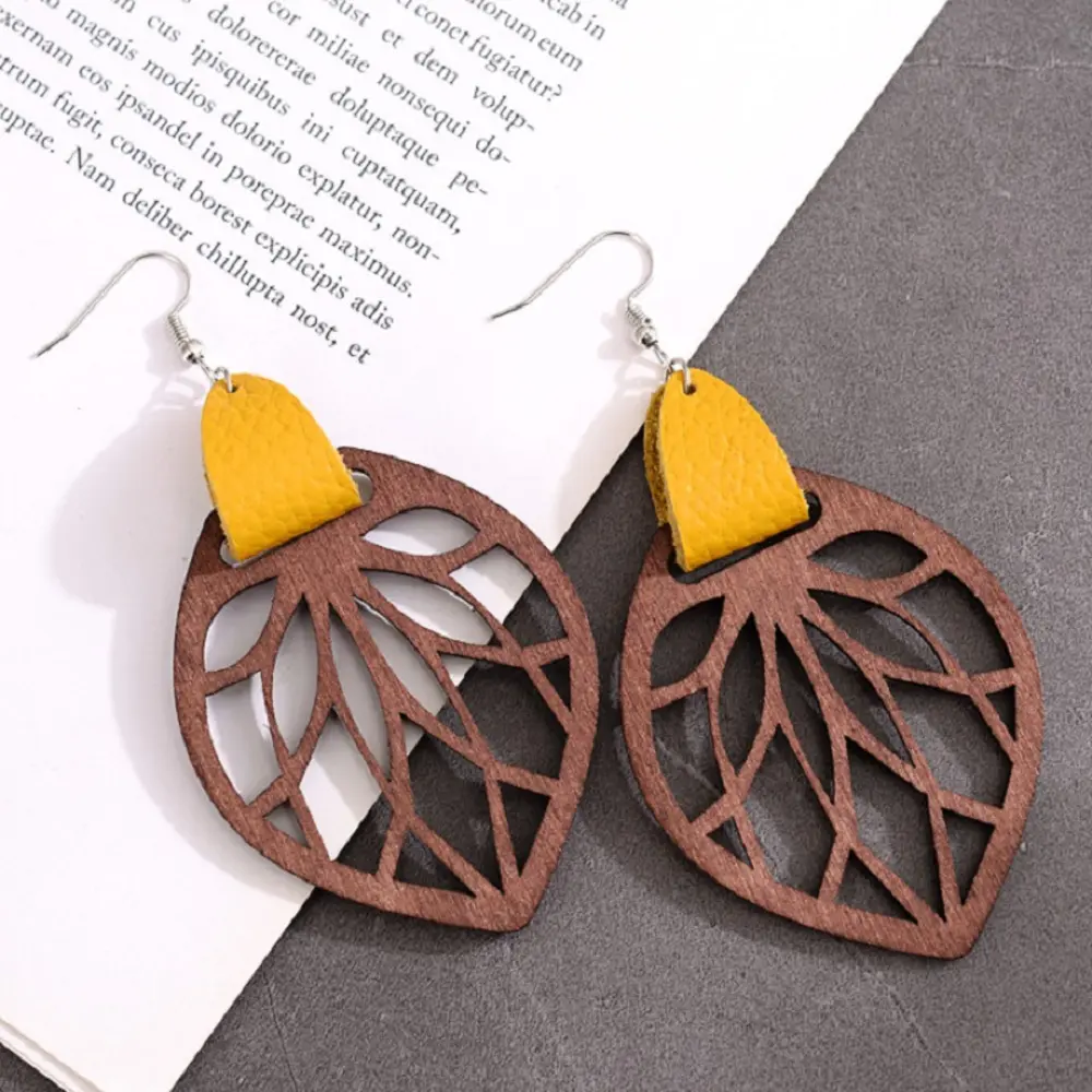 Leaf Drop Earrings, image 10