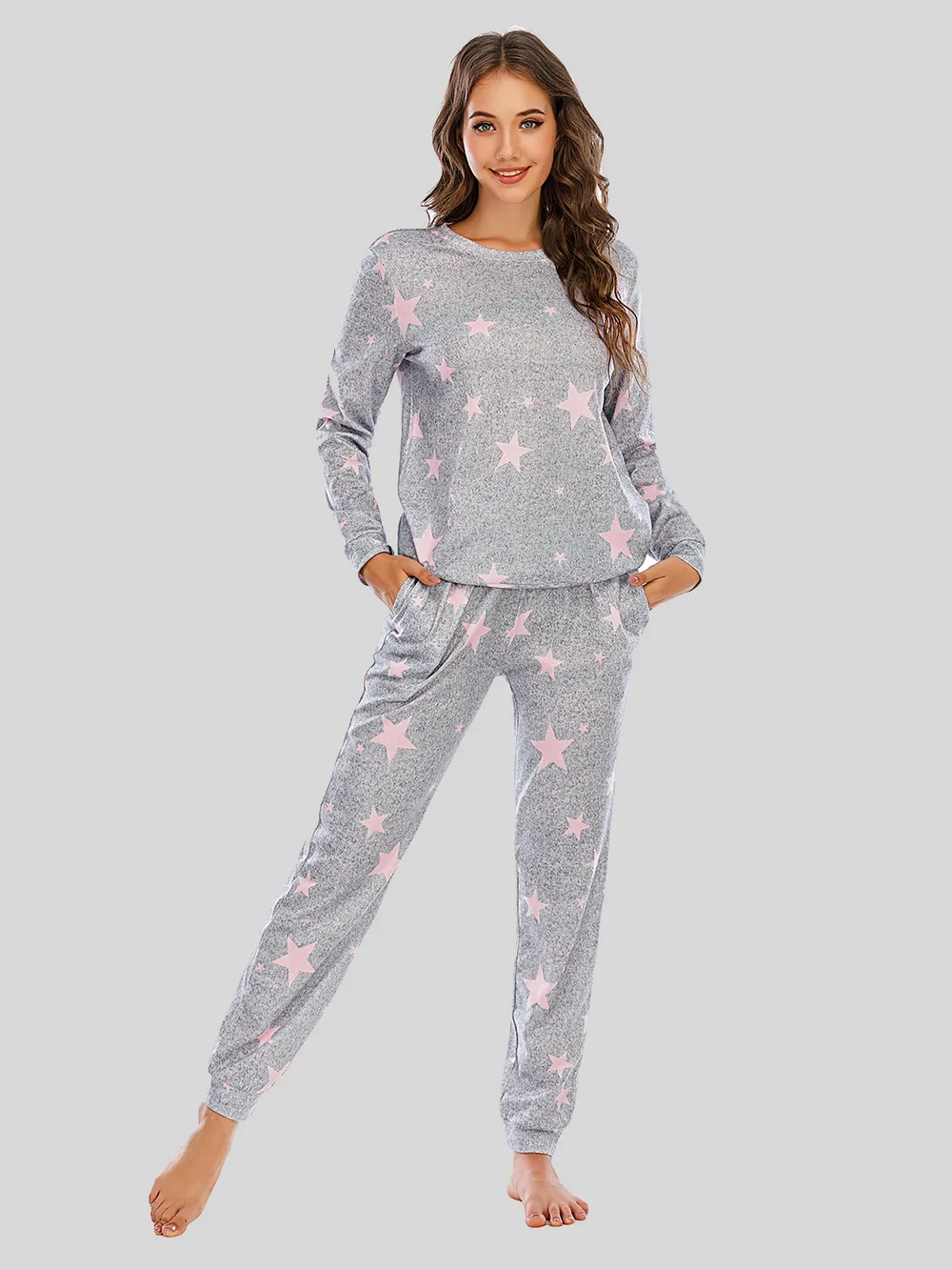 Star Top and Pants Lounge Set, image 8