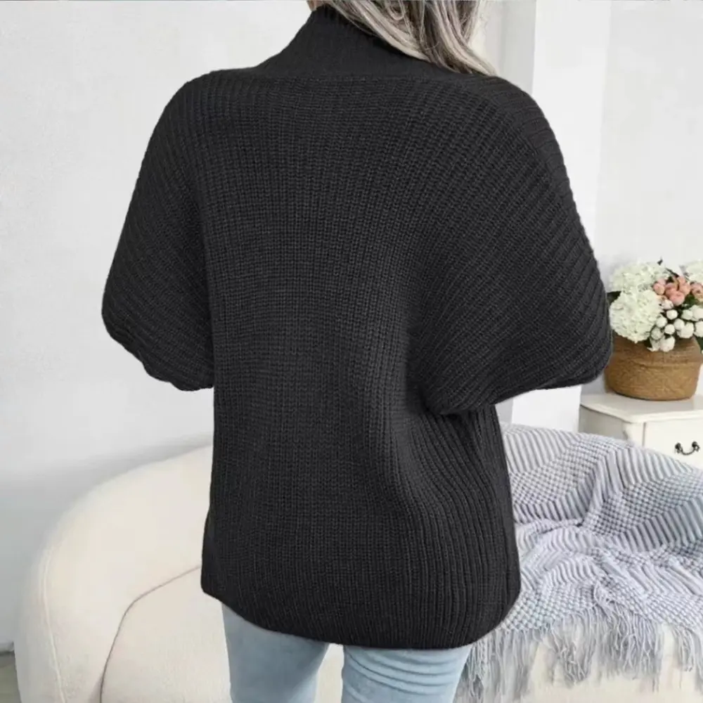 Open Front Lantern Sleeve Cardigan, image 10