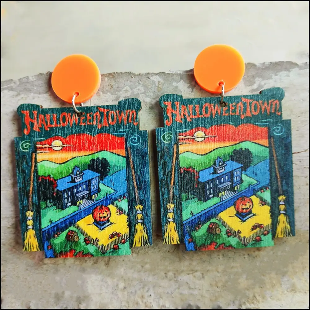 Halloween Drop Earrings, image 5