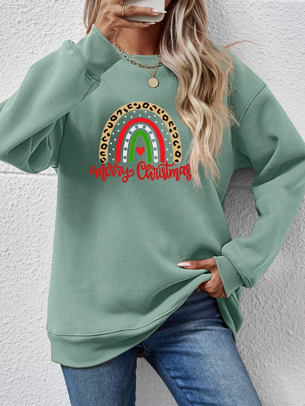 MERRY CHRISTMAS Graphic Sweatshirt, image 22