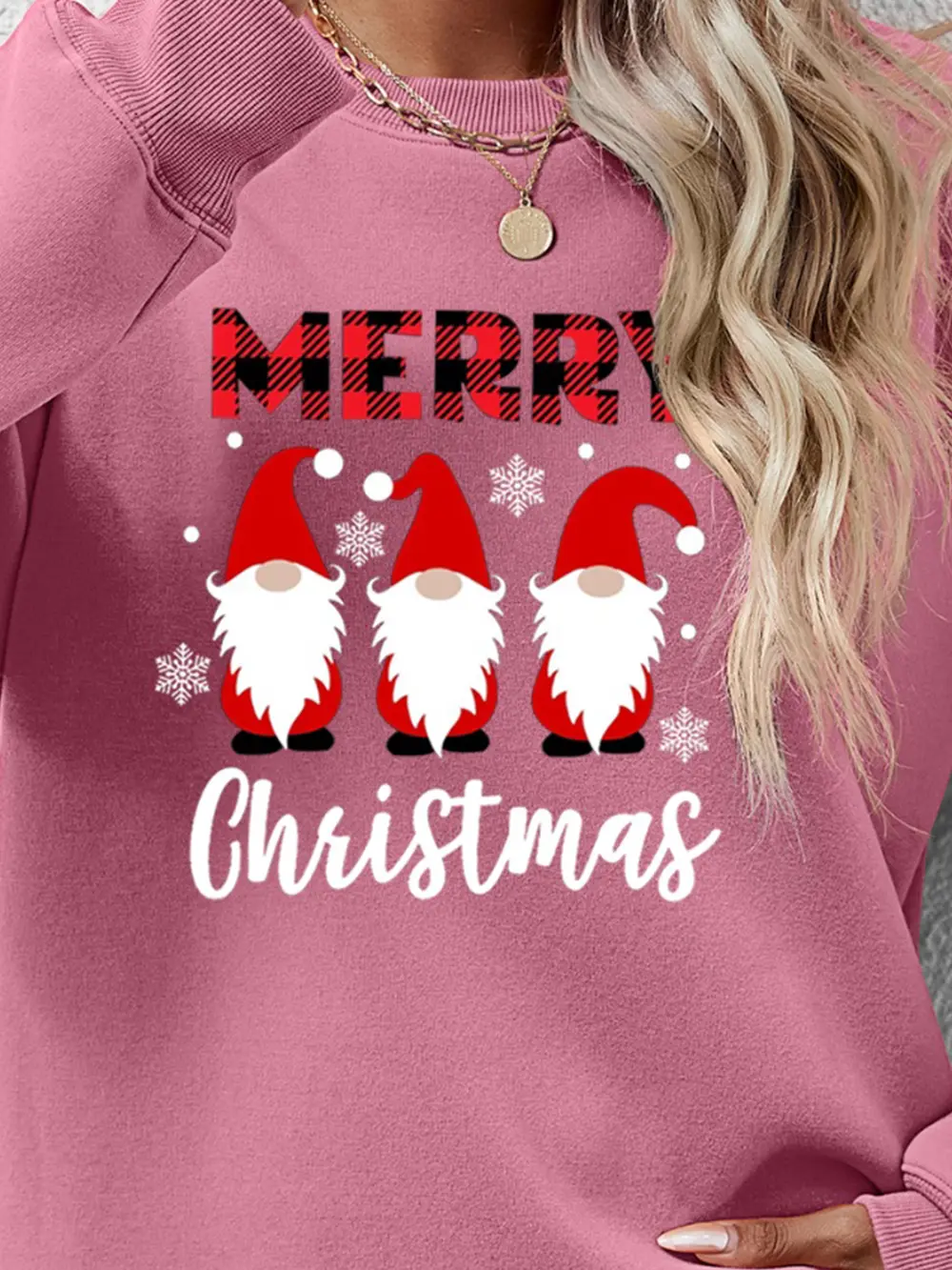MERRY CHRISTMAS Long Sleeve Sweatshirt, image 14
