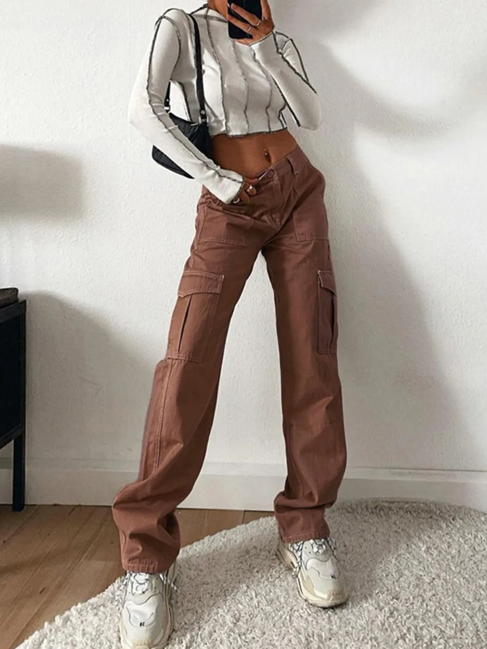 Straight Jeans with Pockets, image 26