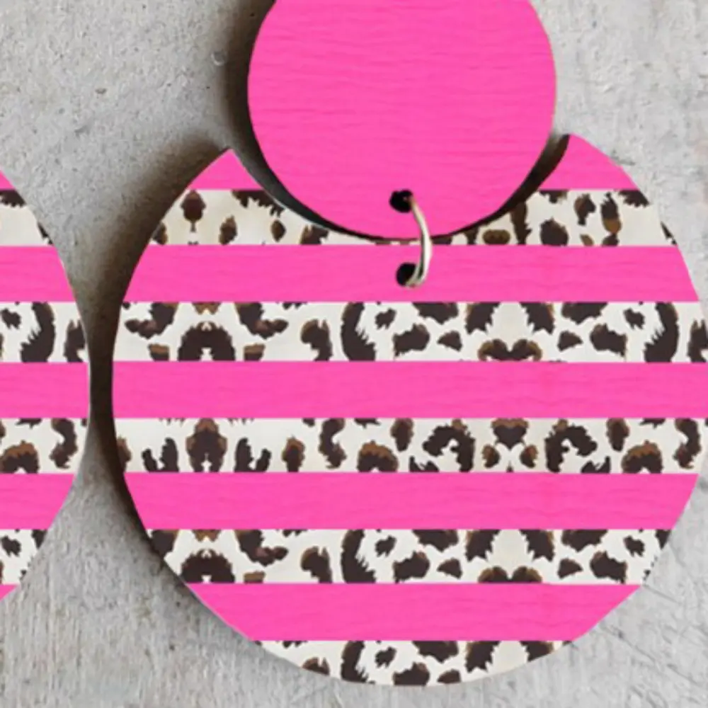 Xylem Leopard Dangle Earrings, image 3