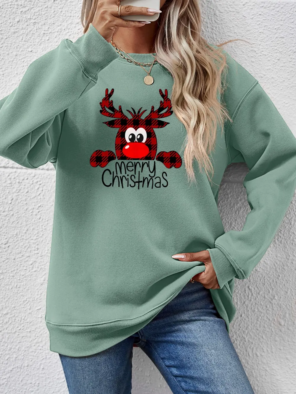 MERRY CHRISTMAS Graphic Sweatshirt, image 17