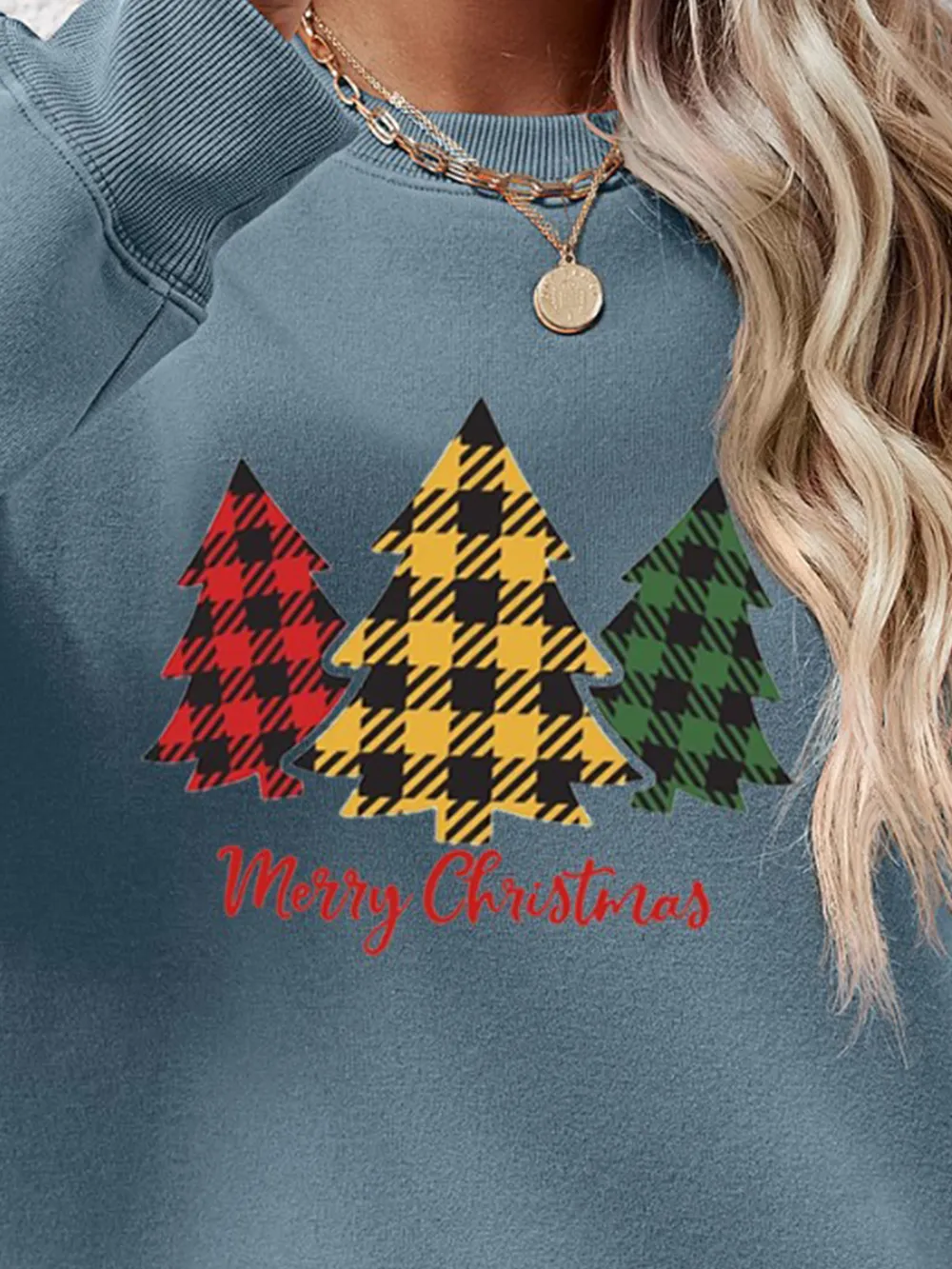 MERRY CHRISTMAS Dropped Shoulder Sweatshirt, image 15